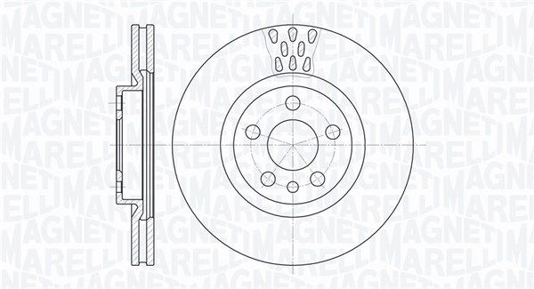 MAGNETI MARELLI Bremžu diski 361302040248